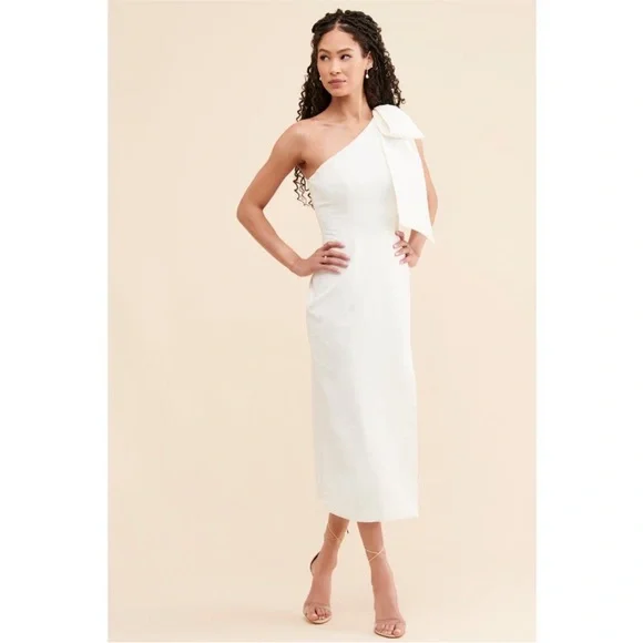 knee length dresses for ladies C/Meo Collective